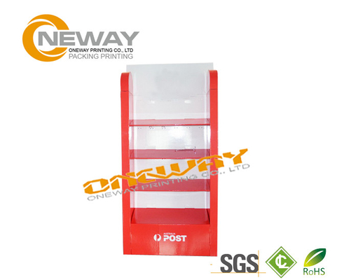 OEM Custom Corrugated Paper Cardboard Pop Up Display Stands Multilayer