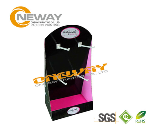 Retail Good Quality Paper Cardboard Display Stand with Art Paper