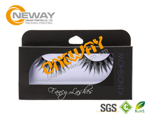 Eyelash Printing Paper Cosmetic Packaging Boxes velvet Material