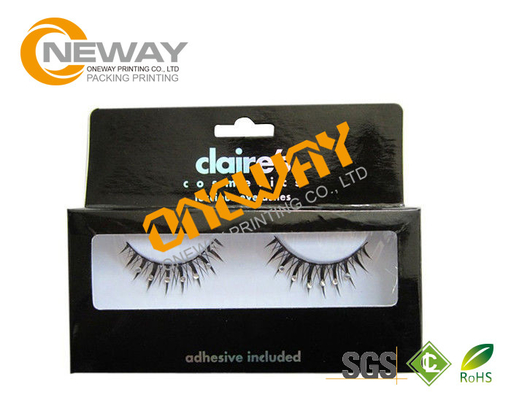 Eyelash Printing Paper Cosmetic Packaging Boxes velvet Material