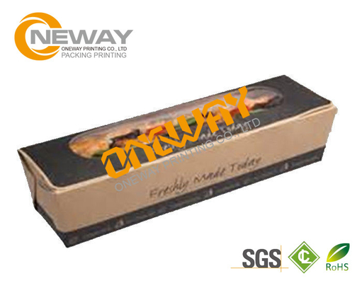 Custom Food Macaron Packaging Boxes Black Kraft Paepr /  F Flute