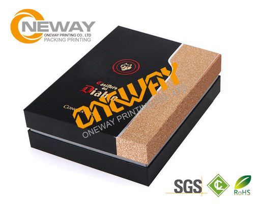 Natural Color Double Side Printing Promotional Wooden Wine Boxes Wholesale