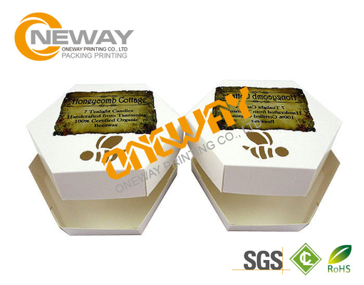 Corrugated Paper Carton Printed Packaging Boxes UVI Hot - Stamping Glossy Surface