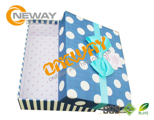Corrugated Paper Carton Printed Packaging Boxes UVI Hot - Stamping Glossy Surface