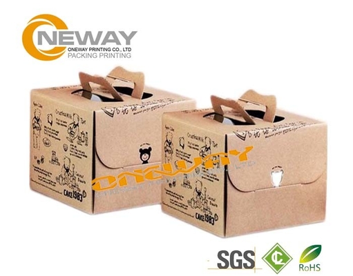 Full Color Offset Printing Christmas Cookie Custom Gift Boxes With Kraft Paper