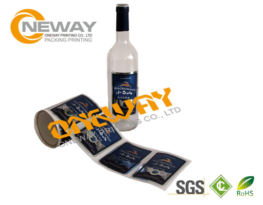 Scratch - Off Custom Printed Labels / Wine Bottle Tag Various Shape