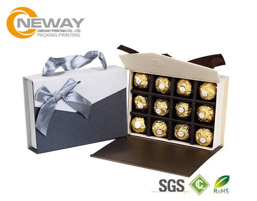 Promotional Eco-Friendly Small Paper Food Boxes For Candy / Chocolate