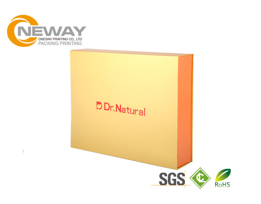 Fashion Creams Colors Square Cosmetic Box Packaging For Personal Care