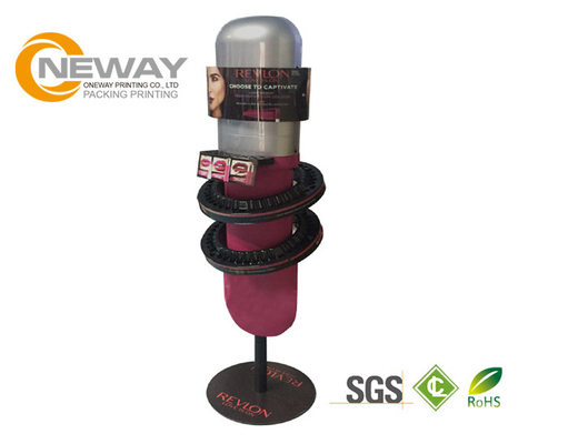3 Layers Food Cardboard Pop Up Trade Show Displays Full Color Printing For Exhibition