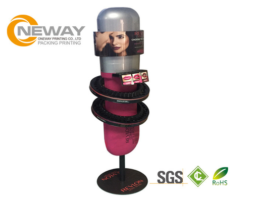 3 Layers Food Cardboard Pop Up Trade Show Displays Full Color Printing For Exhibition