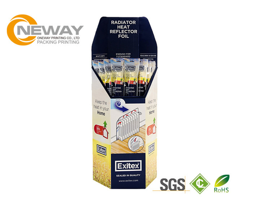 Pallet Cardboard Counter Top Display Gloss Or Matt Lamination