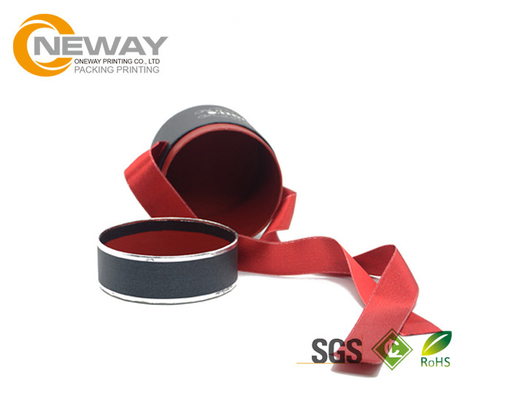 Flower Gift Box Glossy Lamination Paper Flower Box Round With Custom Special Art Paper