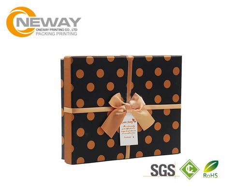 OEM Fashion Rectangle Flower Paper gift box floral with Embossing Printing