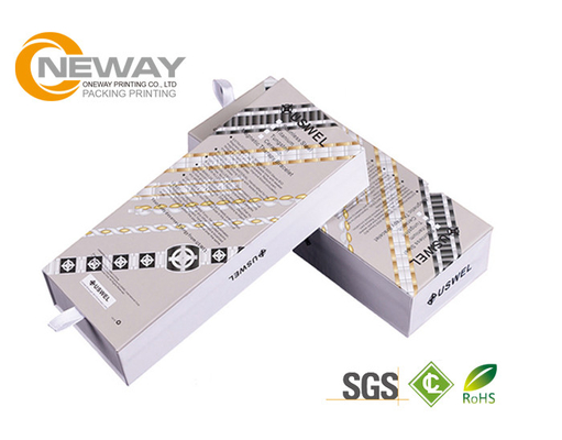 Luxury Eva Oam Insert Watch Cardboard Box , Recycled Custom Packaging Boxes