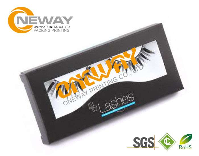Eyelash Printing Paper Cosmetic Packaging Boxes velvet Material