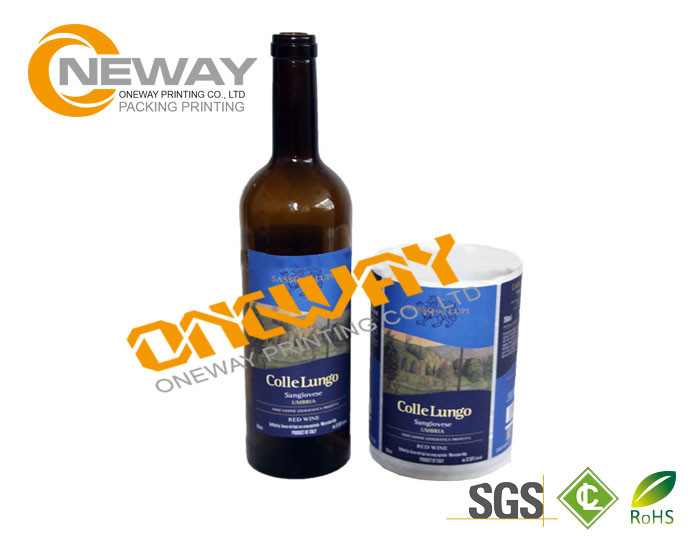 Scratch - Off Custom Printed Labels / Wine Bottle Tag Various Shape